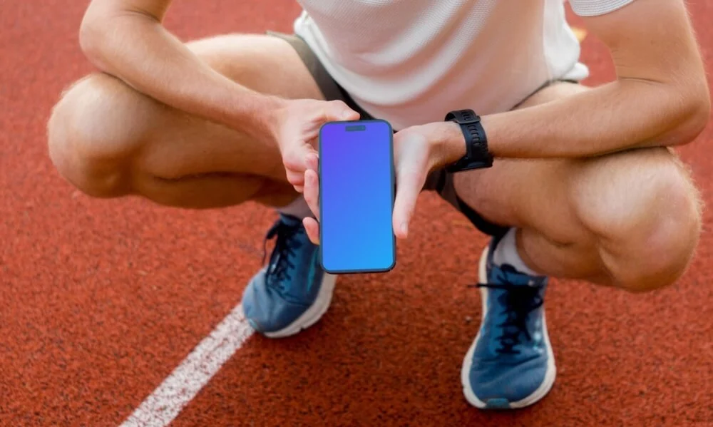 Sport themed mockup
