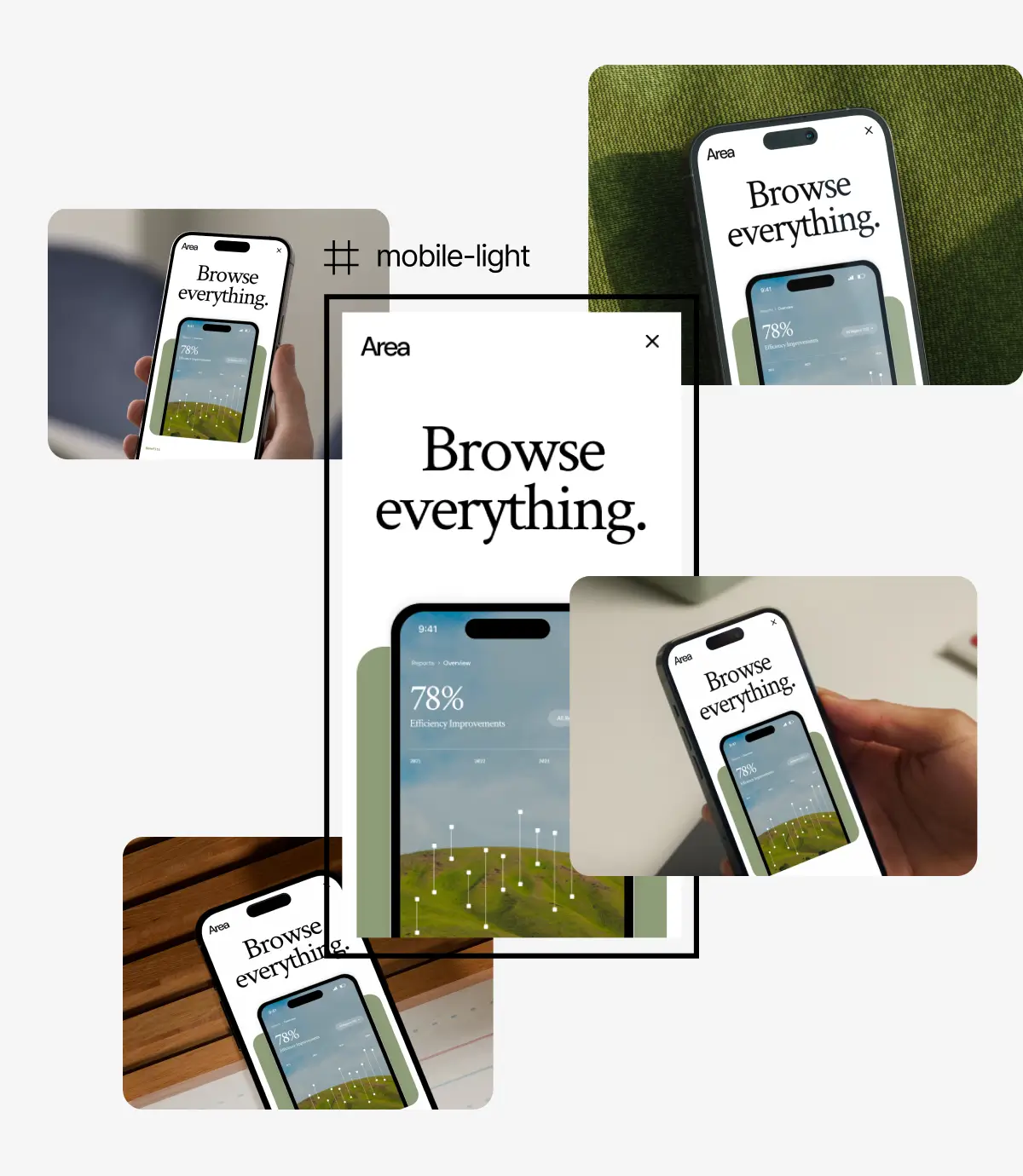 Sketch artboard picker sidebar with design automatically applied to mockup grid