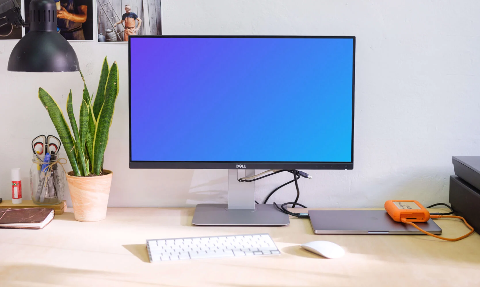 Computer mockup