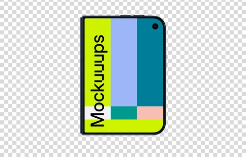 Apple iPhone Duo Unfolded Studio Mockup
